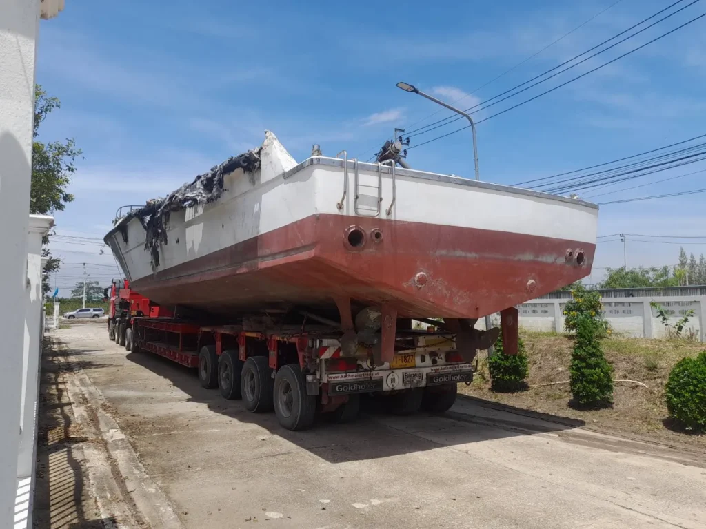 บริการขนย้ายเรือ กระบี่